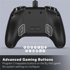 PowerA Advanced Wired Controller with hall effect modules for Nintendo Switch 2  (Black)