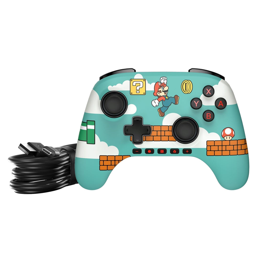 PowerA Advanced Wired Controller with hall effect modules for Nintendo Switch 2 (Mario Time)