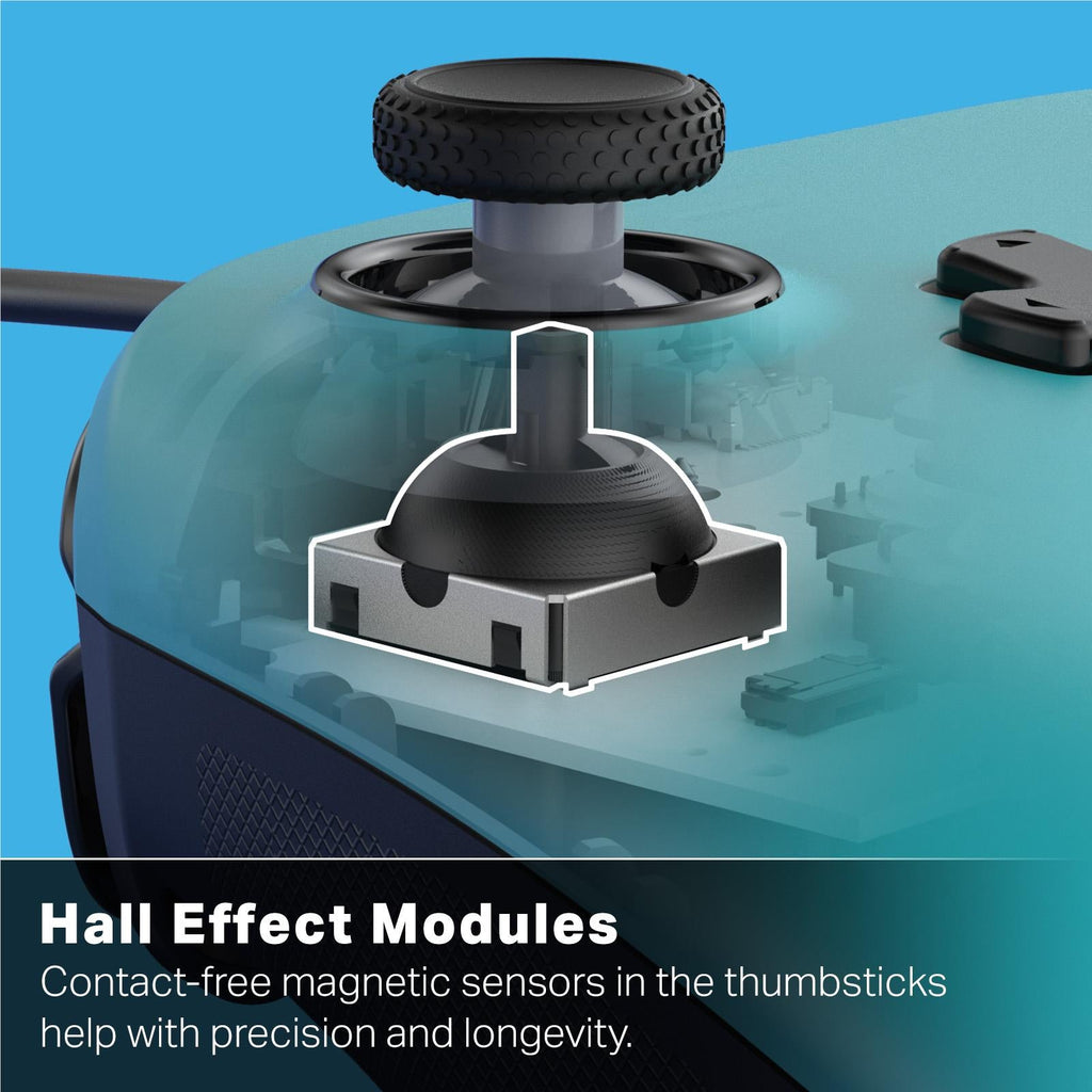 PowerA Advanced Wired Controller with hall effect modules for Nintendo Switch 2 (Mario Time)